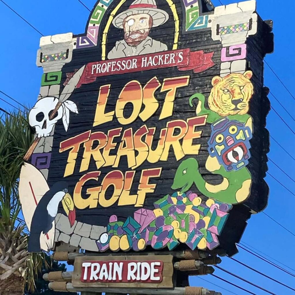 Professor hacker’s lost treasure golf