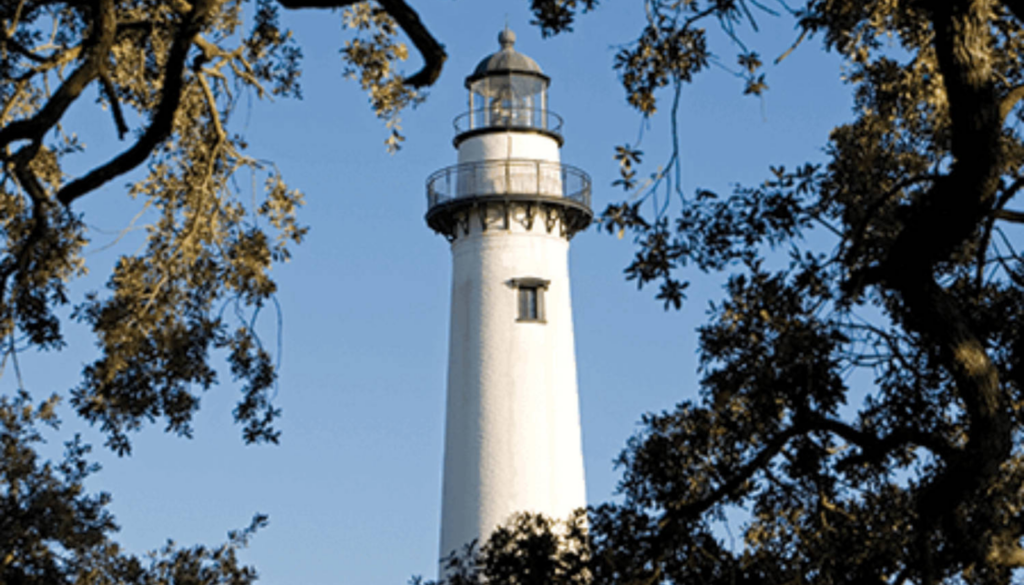 st simons lighthouse in st simons georgia