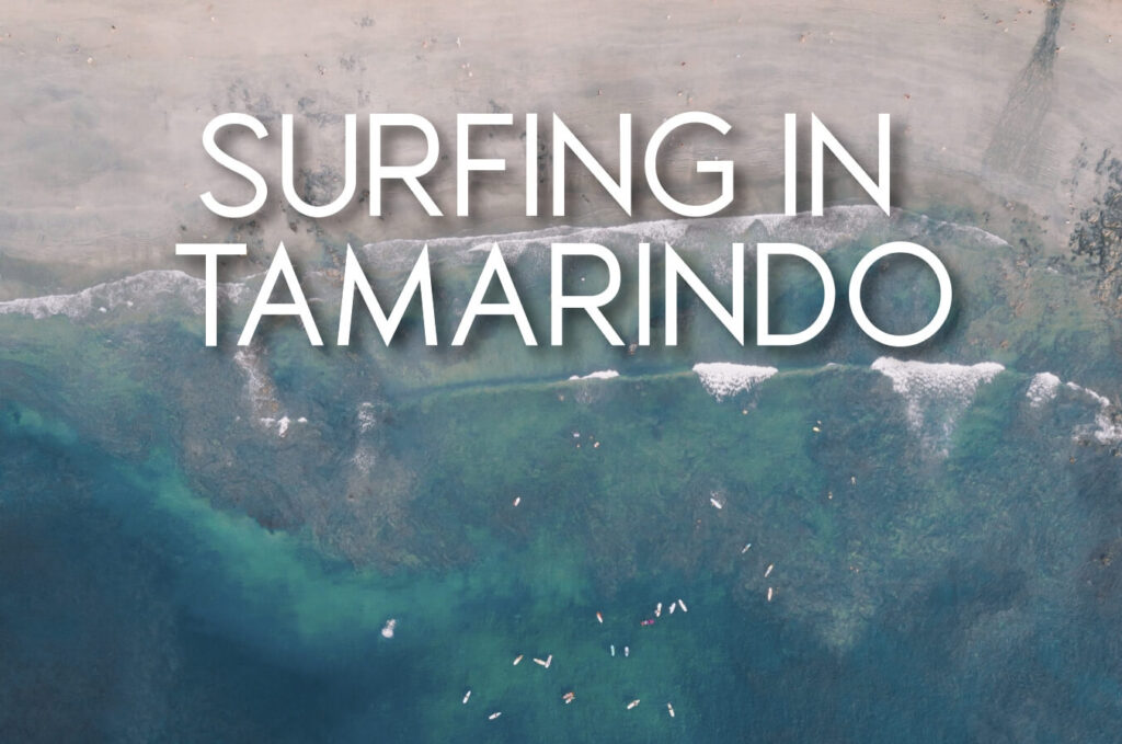 Surfing in Tamarindo