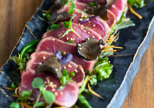 wagyu beef tataki