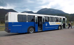 The Summit Stage offers free transportation around Summit County and to Leadville.
