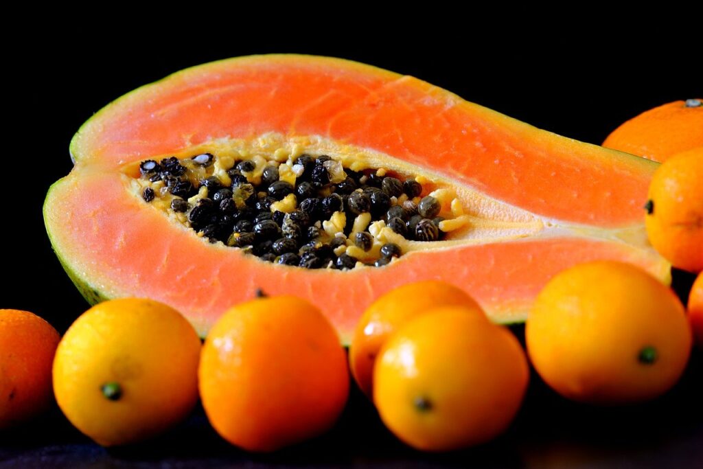 papaya, cherry tomatoes, fruits-7748668.jpg