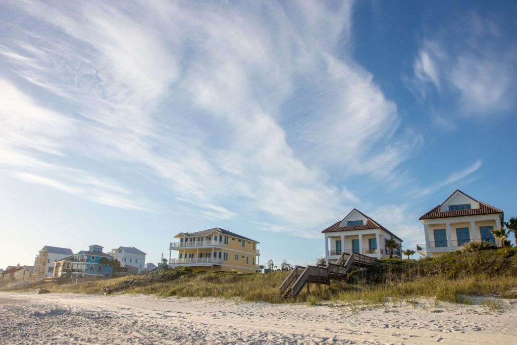 Modern Inlet Beach Vacation Homes with Gulf Views