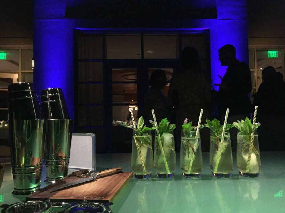 image of drinks during Cayman Cookout