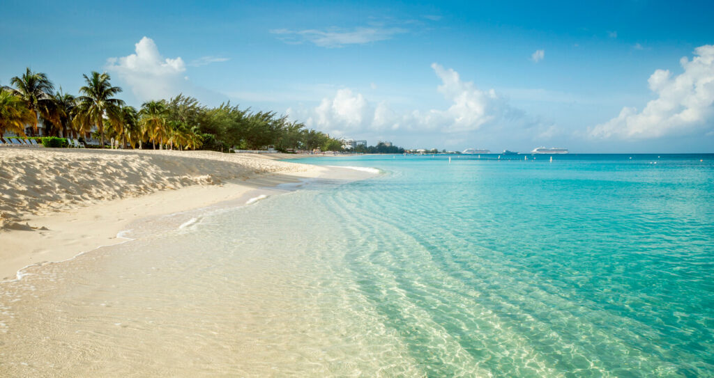 Seven Mile Beach on Grand Cayman Island