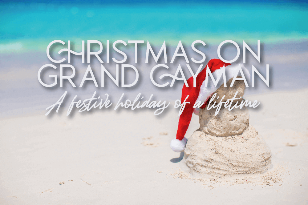 Christmas in the Cayman Islands banner