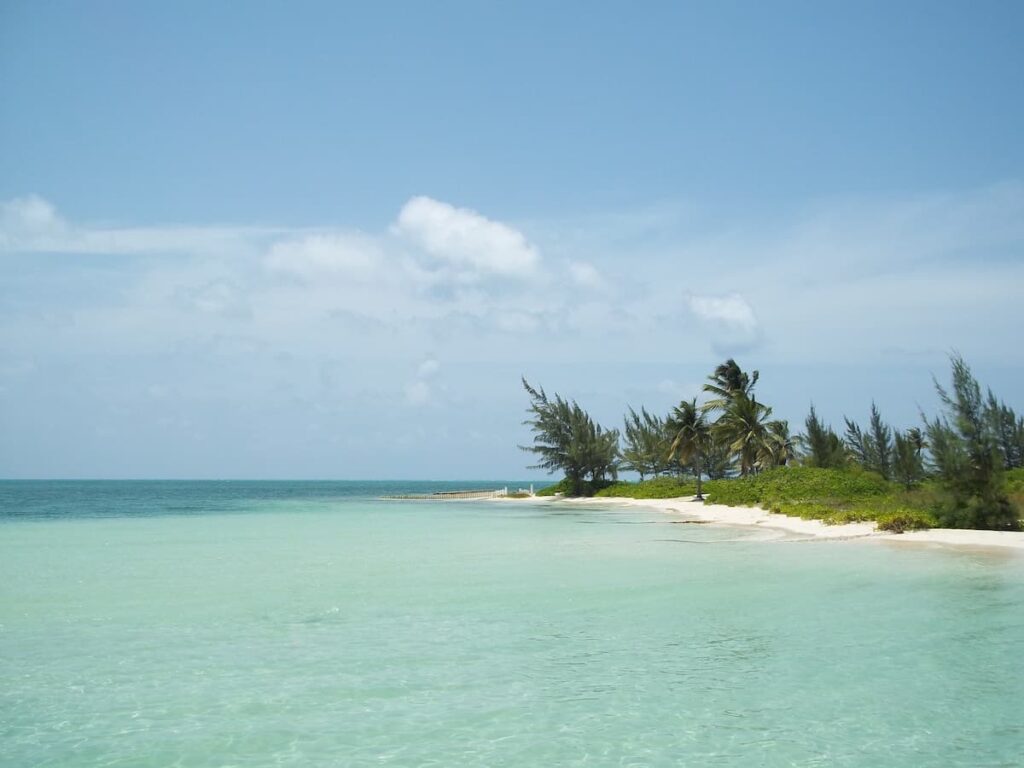 Beach on Grand Cayman Island