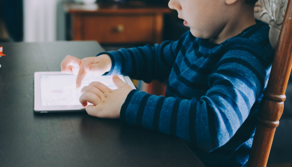 minimize screen time with kids