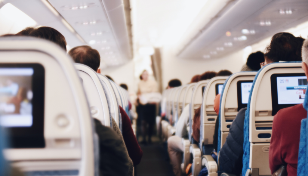 people seated on airplane