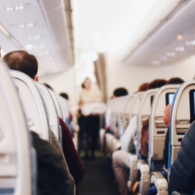 people seated on airplane