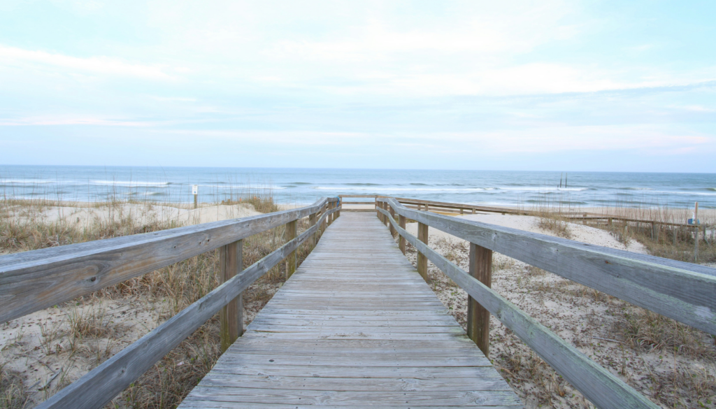 destin beach access point