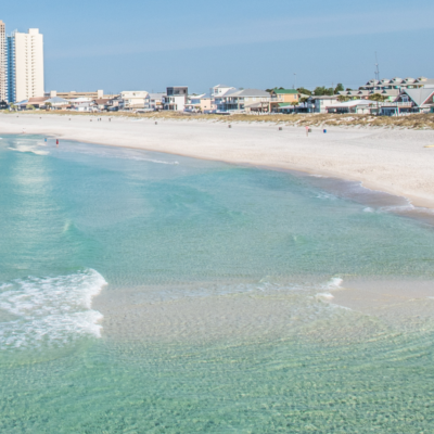 a beach in panama city beach