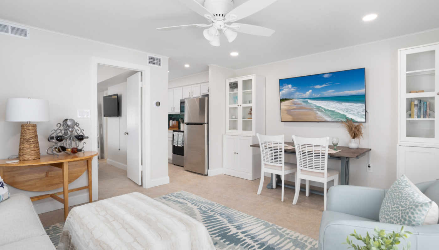 interior of vacation rental home in destin