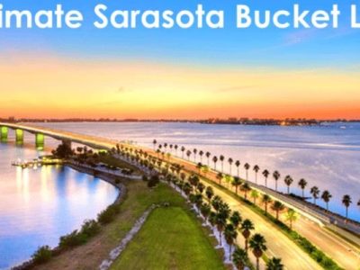 "Ultimate Sarasota Bucket List" Graphic