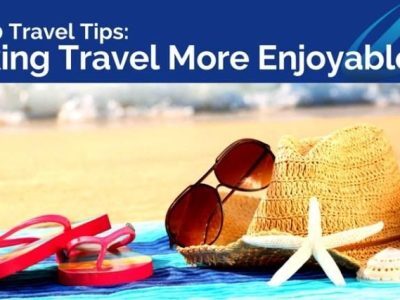 "Top Travel Tips" Graphic