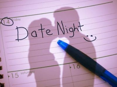 Date night sign