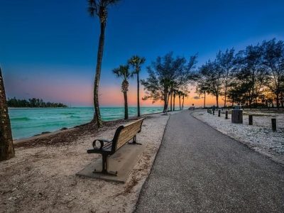 beach walk