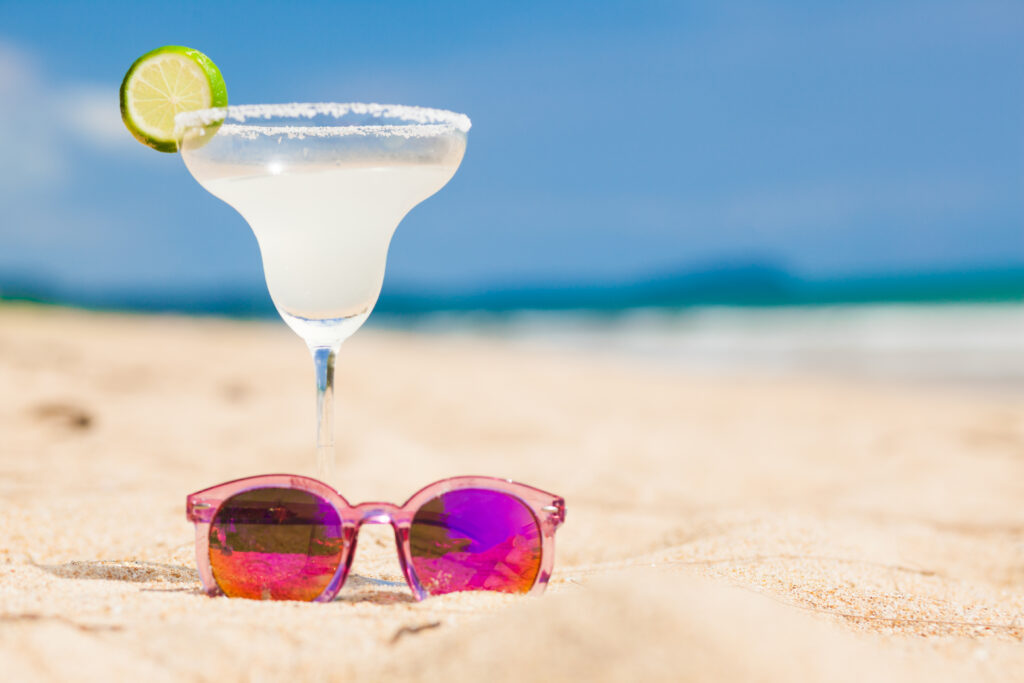 margarita on the beach