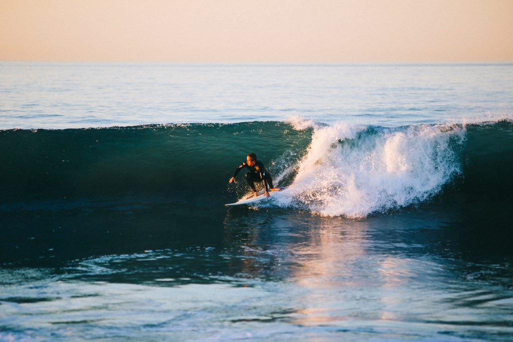 surfer in Margaret River