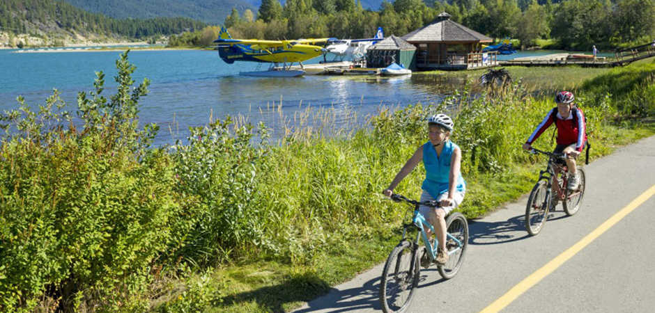 Biking Whistler Valley Trail