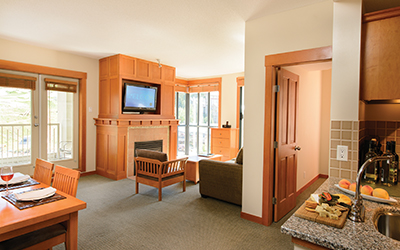 2 bedroom suite Pan Pacific Mountainside