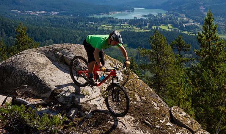 image of mountain biker