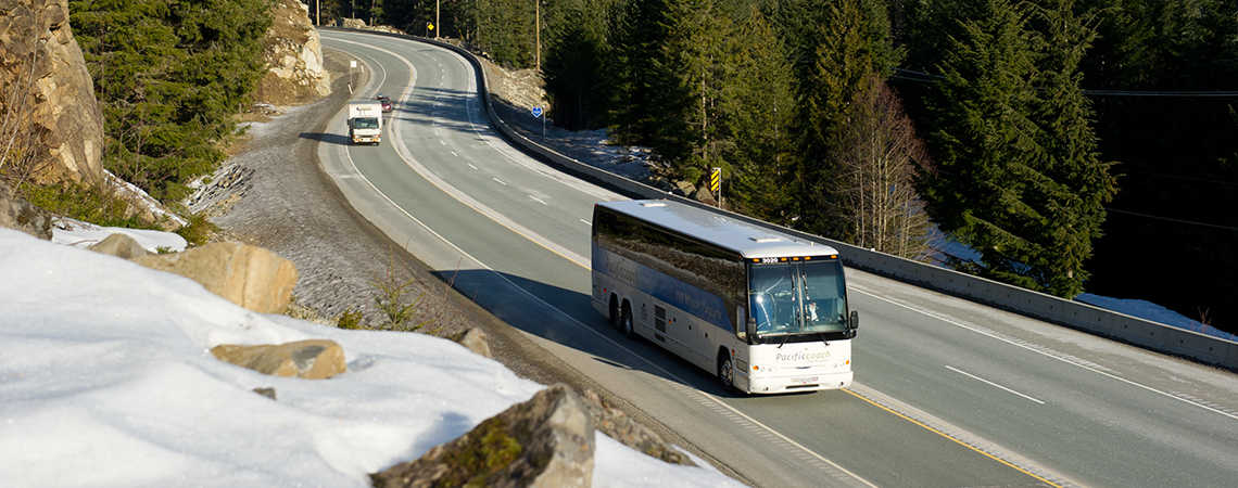 shuttle bus in Vancouver