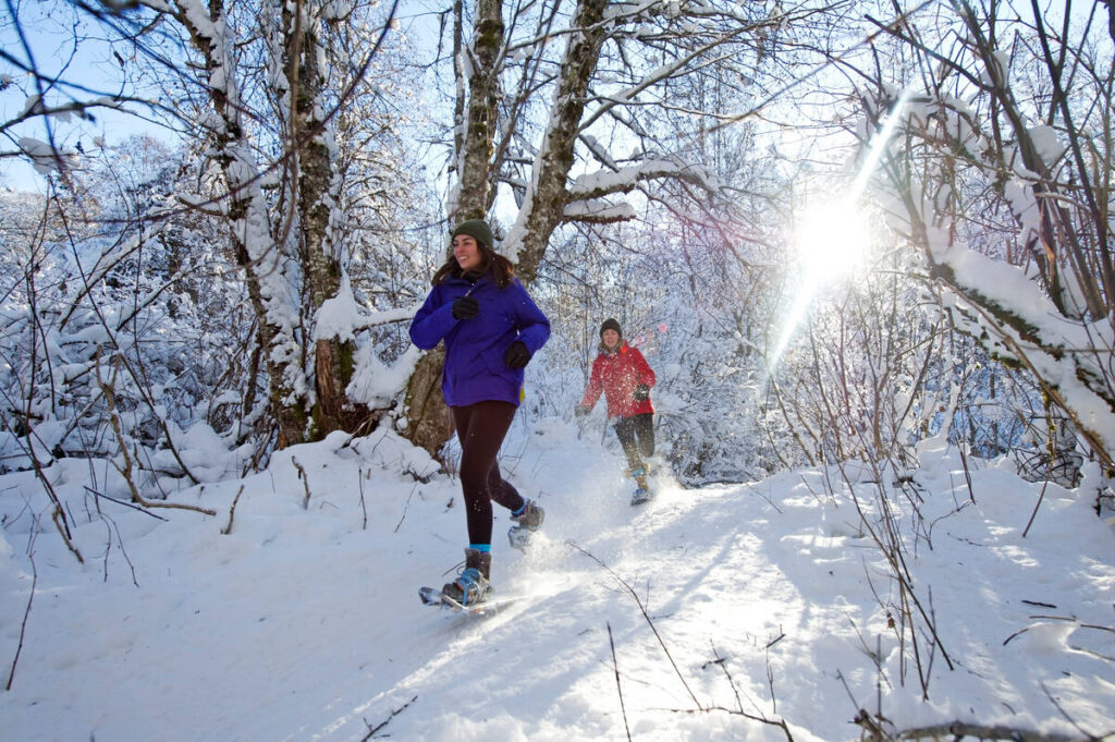 Whistler winter activities to do with teens - snowshoeing