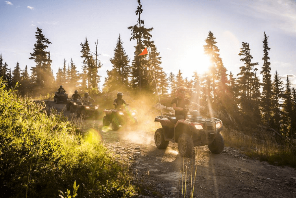 Whistler summer activities to do with teens - ATV tour