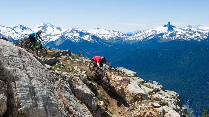 Epic Mountain Biking on the Whistler Bike Park's Top of the World Trail