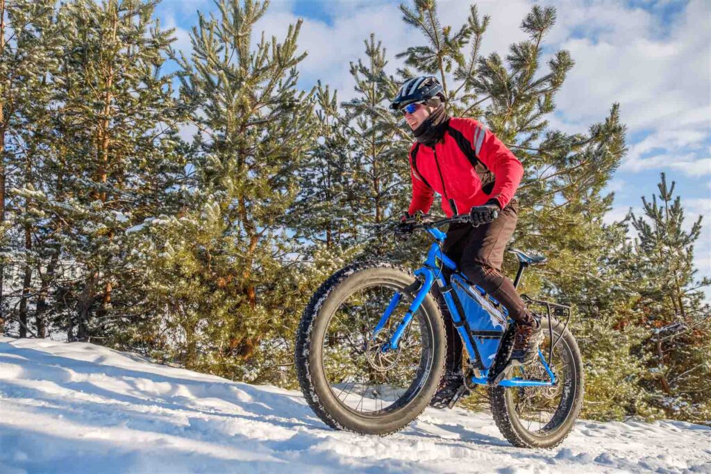 Fat Tire Mountain Biking in Central Oregon Winter