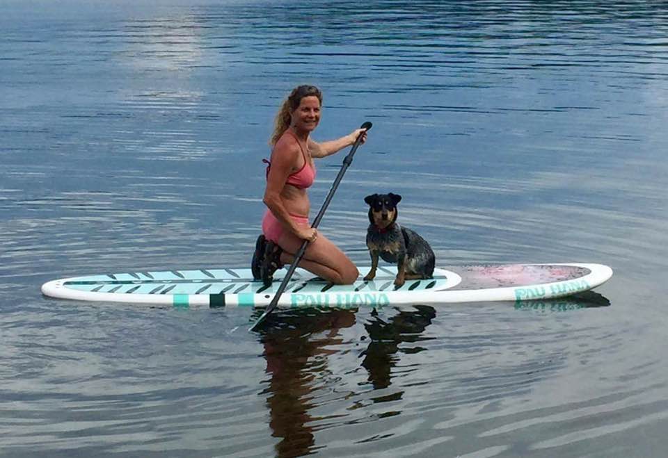 Dog Paddle Boarding Bend Oregon