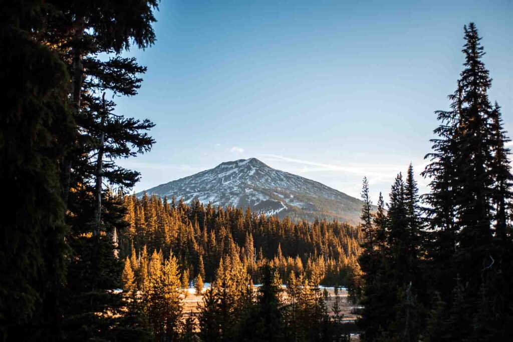 Mt. Bachelor In Fall