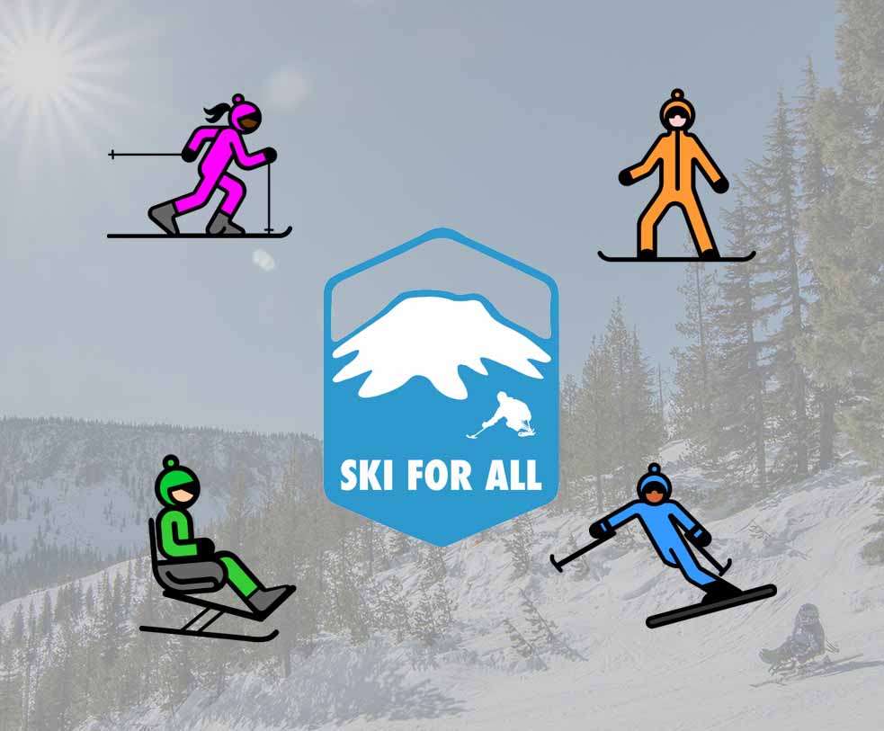 ski for all event logo