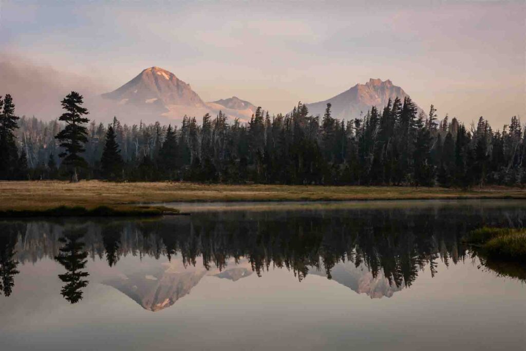 Three Sister Wilderness Area and Mountains