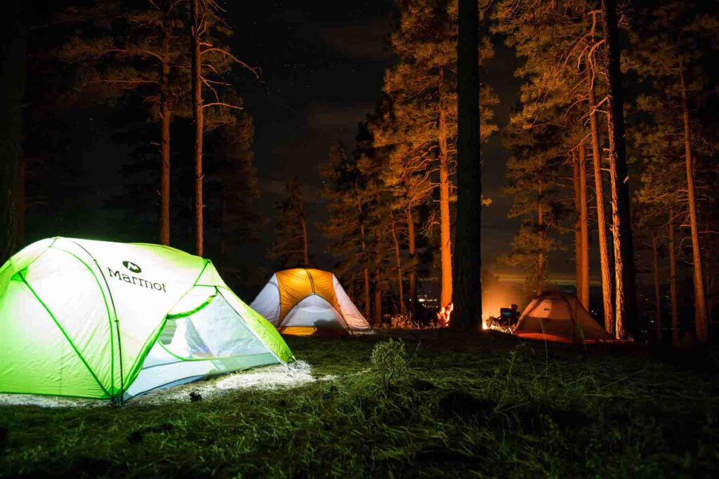 Tent camping in Bend, OR