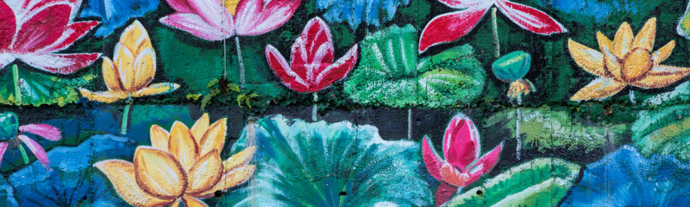 Bend Oregon Wall Art of Flowers