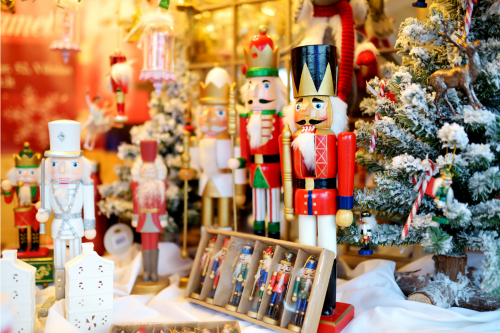 Nutcracker's being sold at Holiday Market