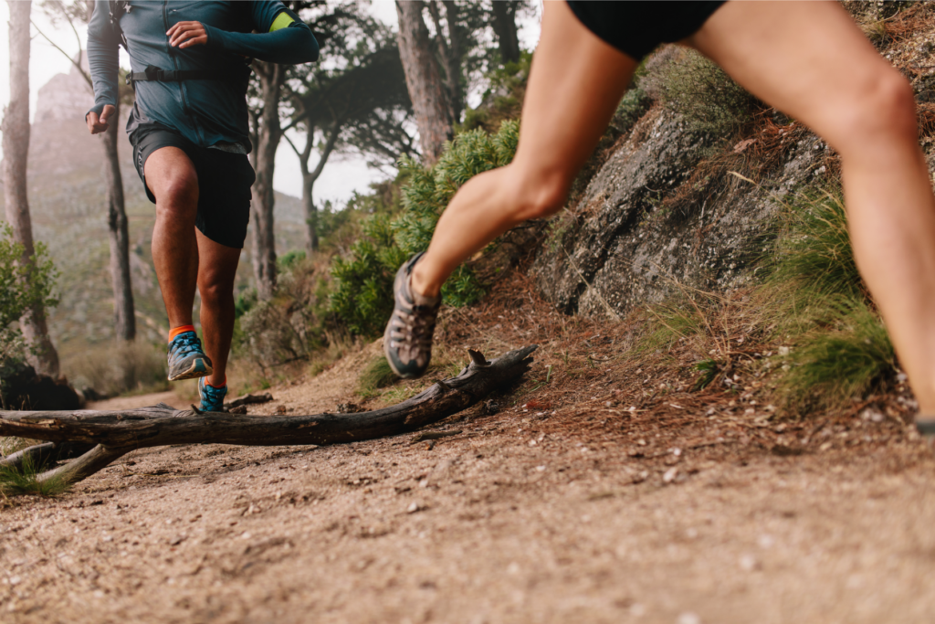 People Running On Outdoor Trail