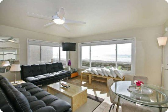 Living room view of vacation home