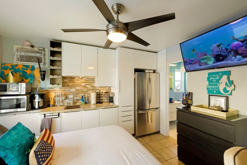 Luxurious Studio on the Beach with Full Office Amenities - Sleeps 2