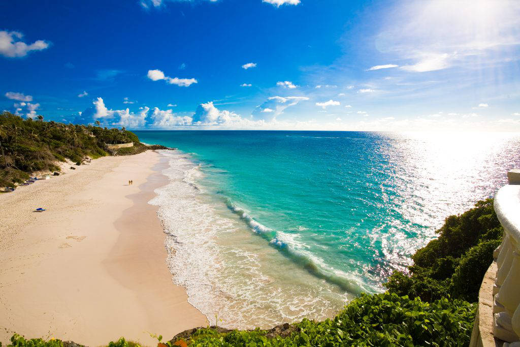 image of crane beach in Barbados