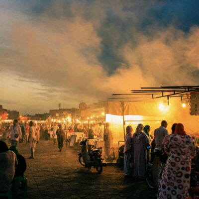 image of night market
