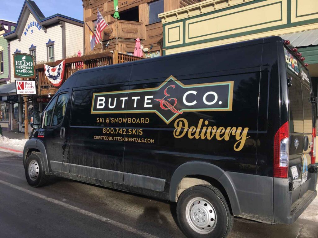 Butte & Co. Base Area Ski Rental and Delivery
