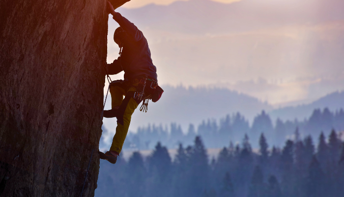 Rock Climbing In Deadwood 