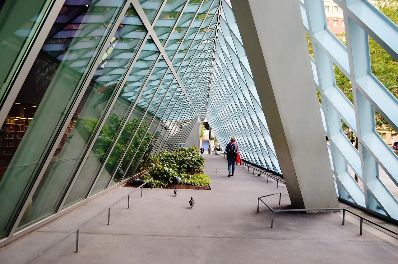 seattle, washington, city, architecture, urban, america, tourism, pacific north west, seattle public library, angular buildings, usa, seattle, seattle, seattle, seattle, seattle-4751552.jpg