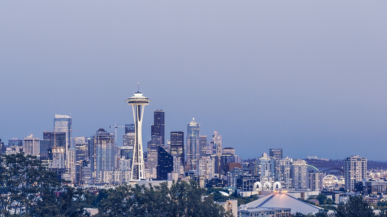 buildings, seattle, space needle, skyline, city, cityscape, downtown, panorama, skyscrapers, tower, urban, urban landscape, metro, metropolitan, architecture, seattle, seattle, seattle, seattle, seattle-1846133.jpg