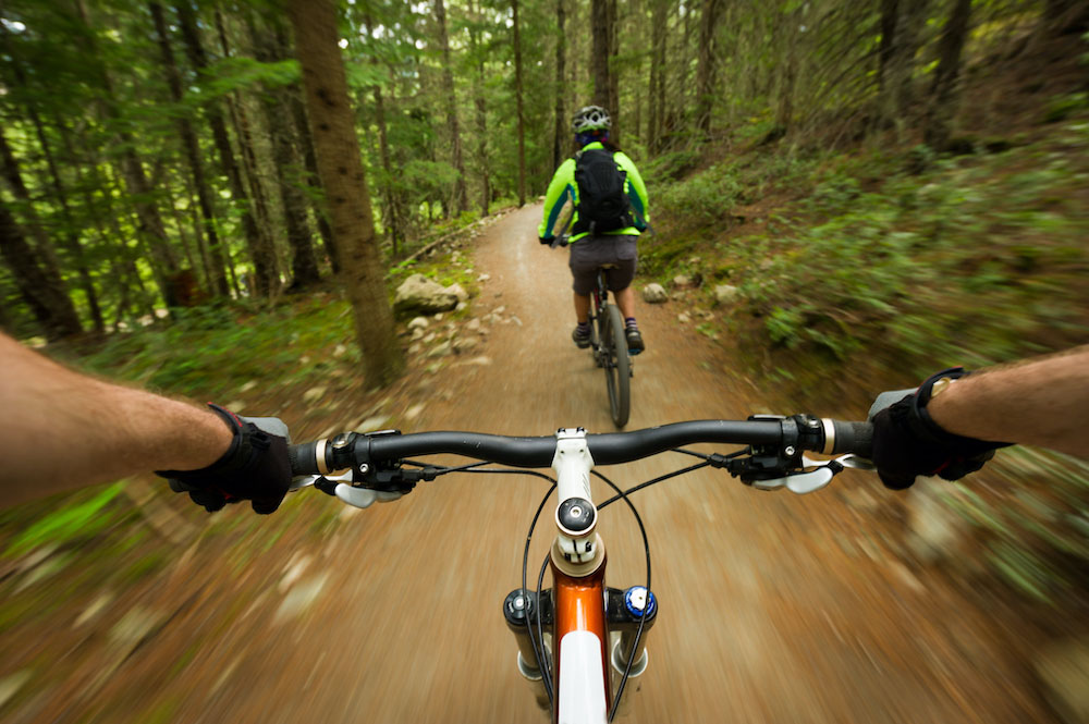 Mountain Biking pov