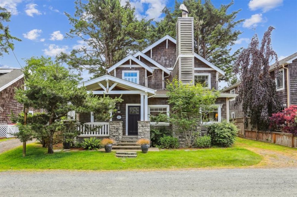 Exterior of Cannon Beach vacation rental