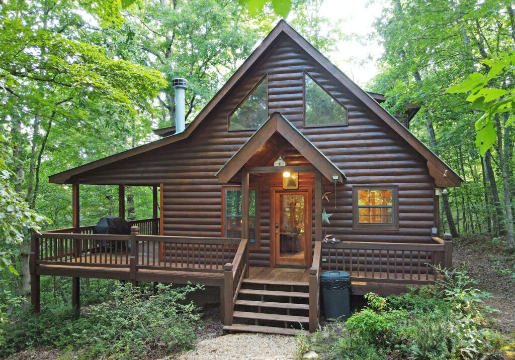One of many Pet-friendly rental cabins